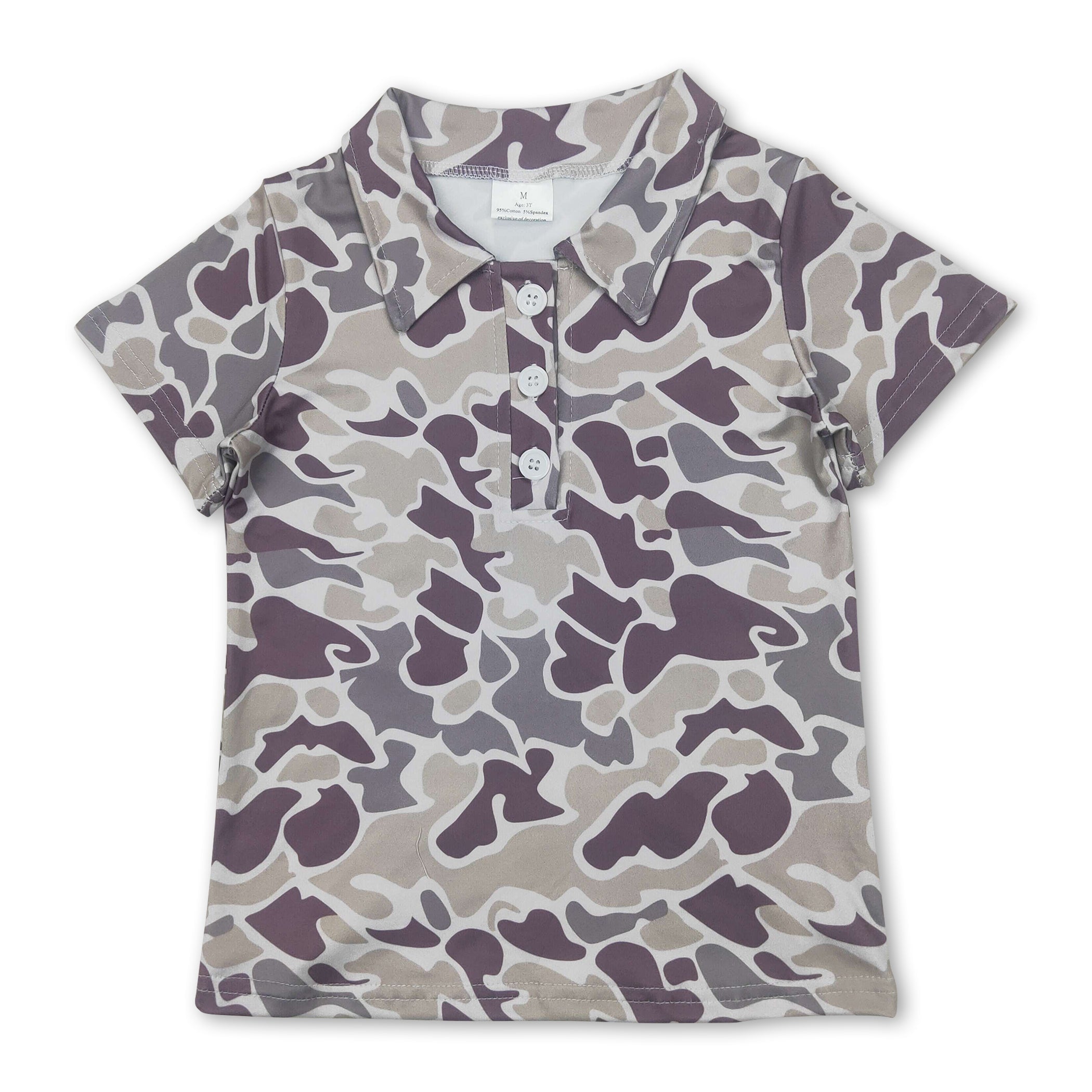 Heritage Camo Polo 🧸✨