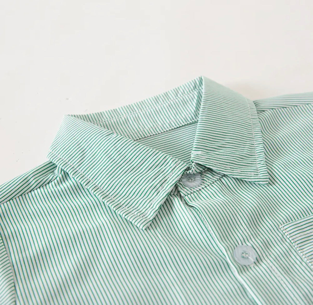 🍀 The Clover Striped Shirt 🍀