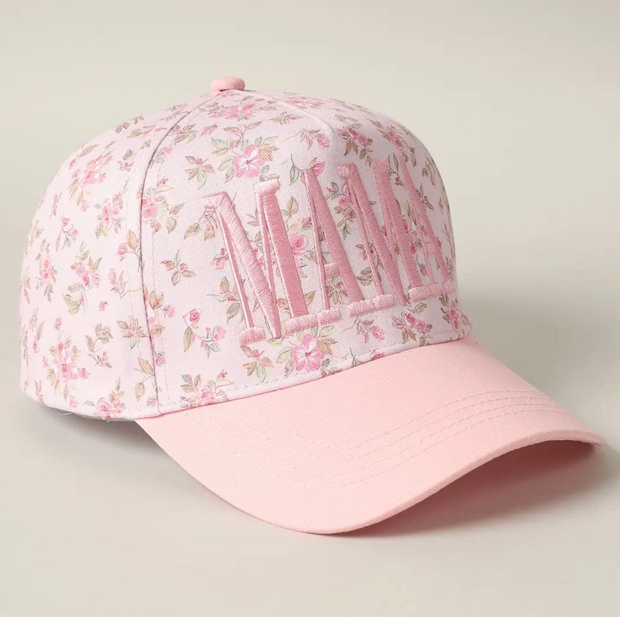Mama’s Pink Floral Hat