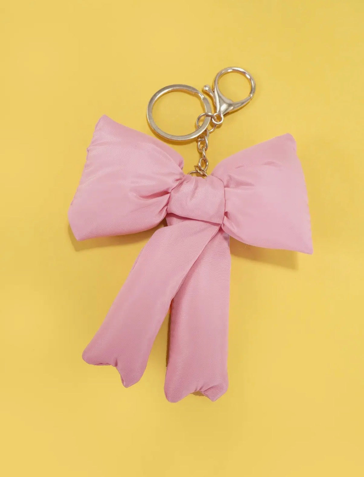 Quilted Bag Bow Charm