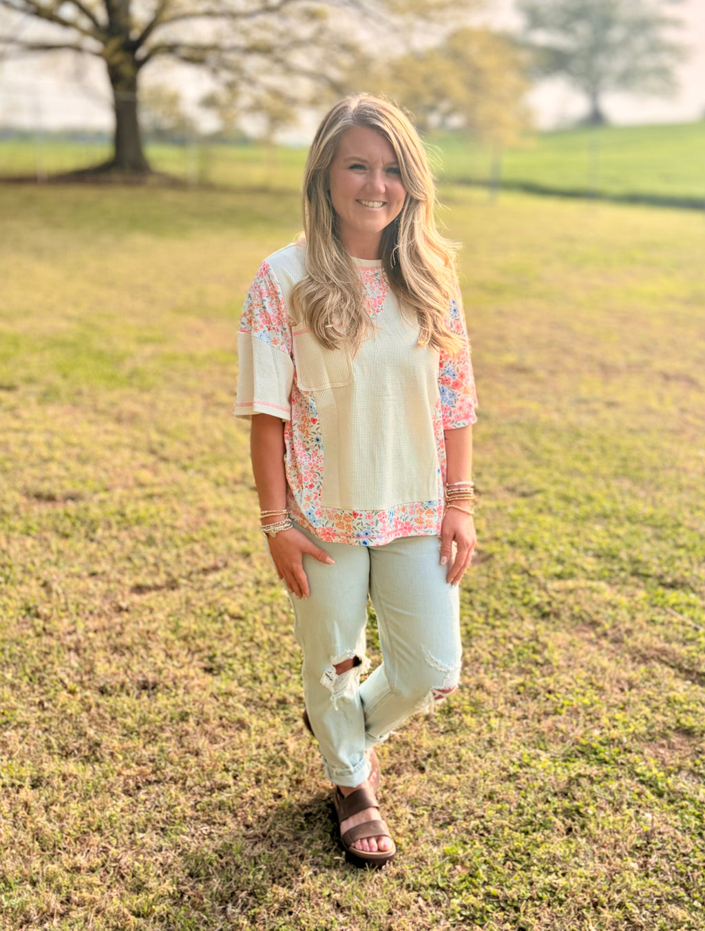 Pretty in Patchwork Top