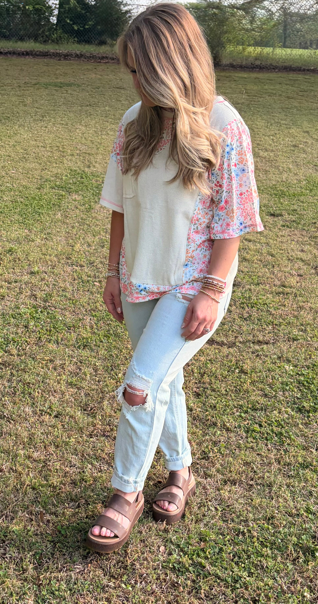 Pretty in Patchwork Top