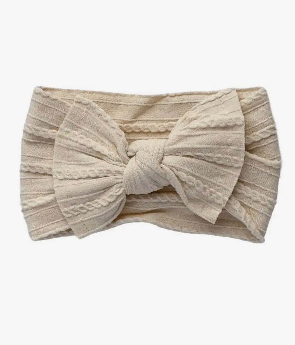 The Crème Cutesie Baby Hair Bow 🎀
