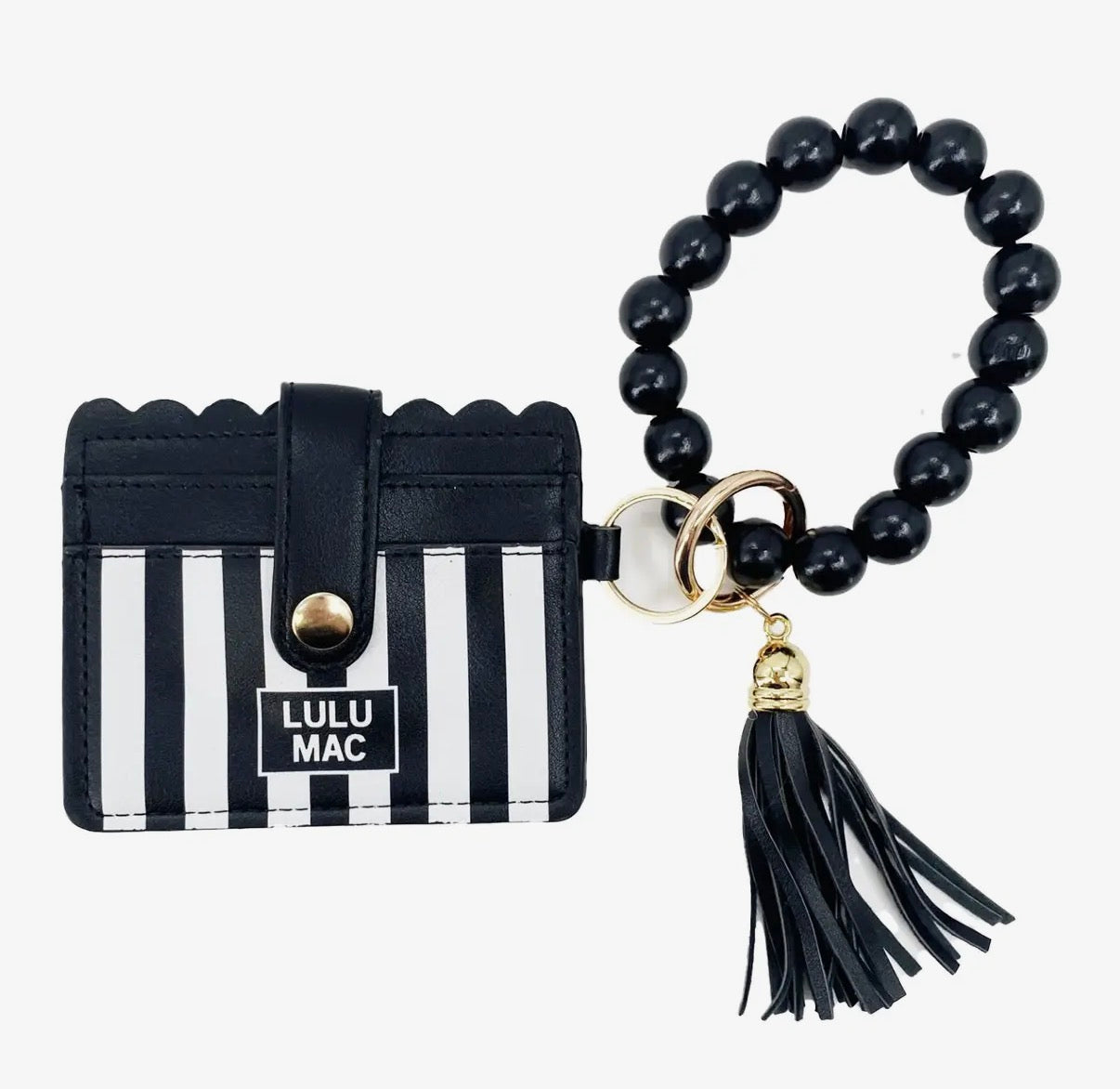 Black & White—Lulu Mac Wristlet