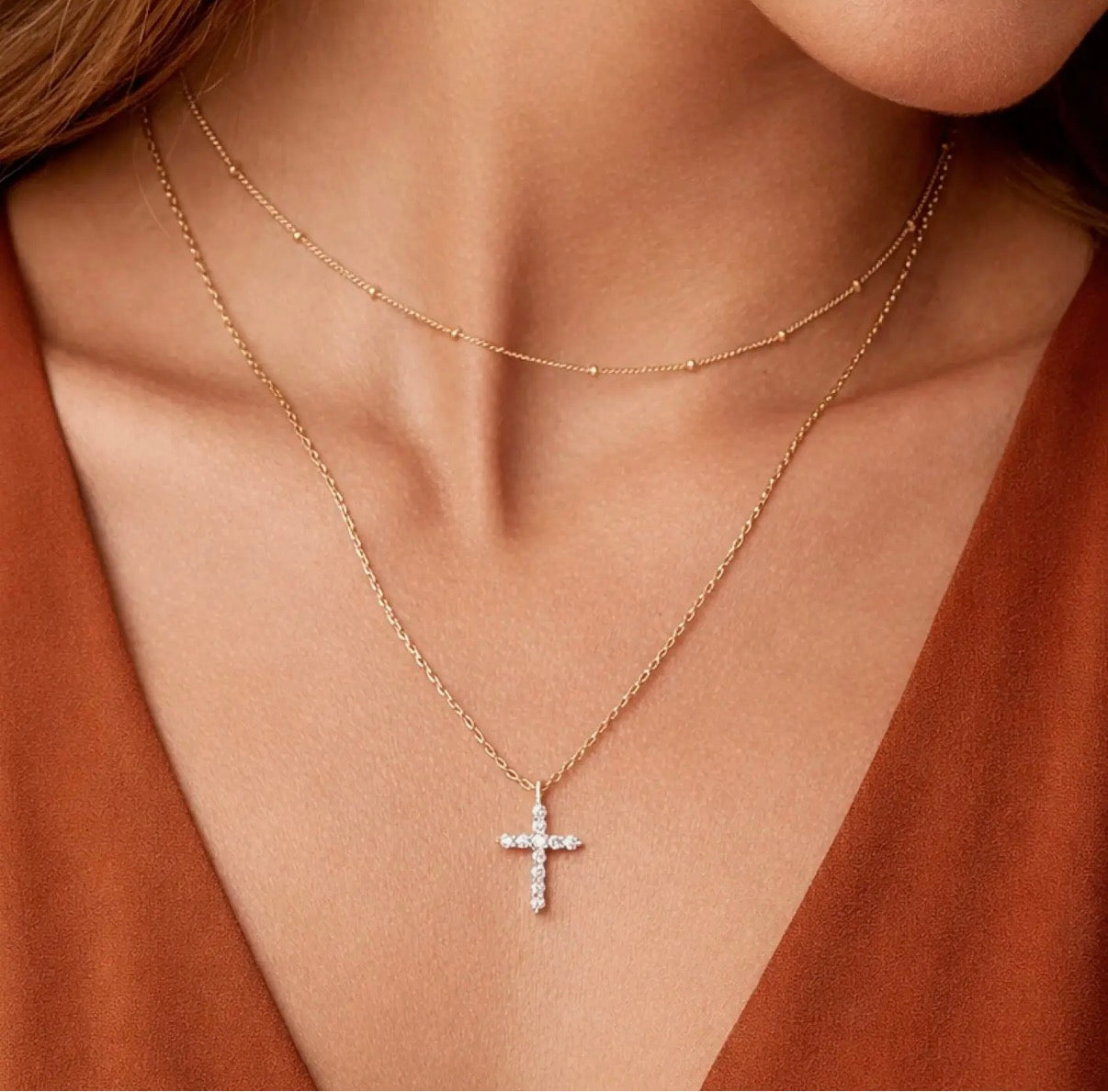 Faithful Layered Necklace
