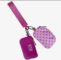 Pink Polka Dot—Lulu Mac Dual Wristlet