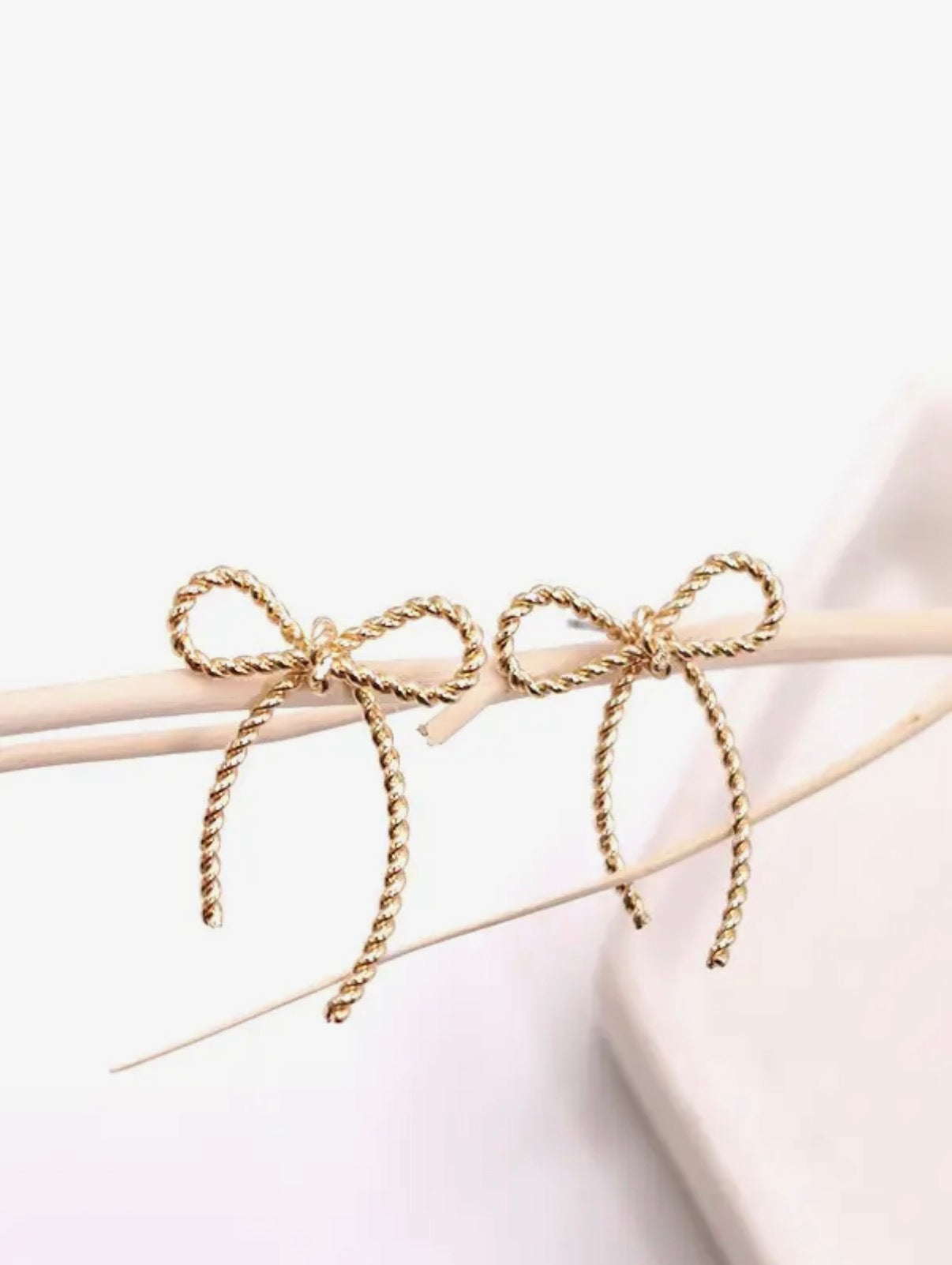 Rope Bow Earrings
