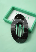 Jumbo Polka Dot Hair Clip