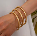 Chunky Triple Bangle Set