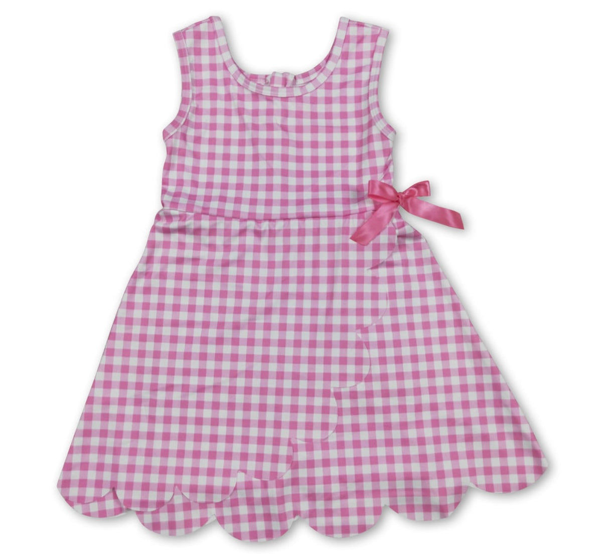 Pink Gingham Cloud Dress ☁️💗