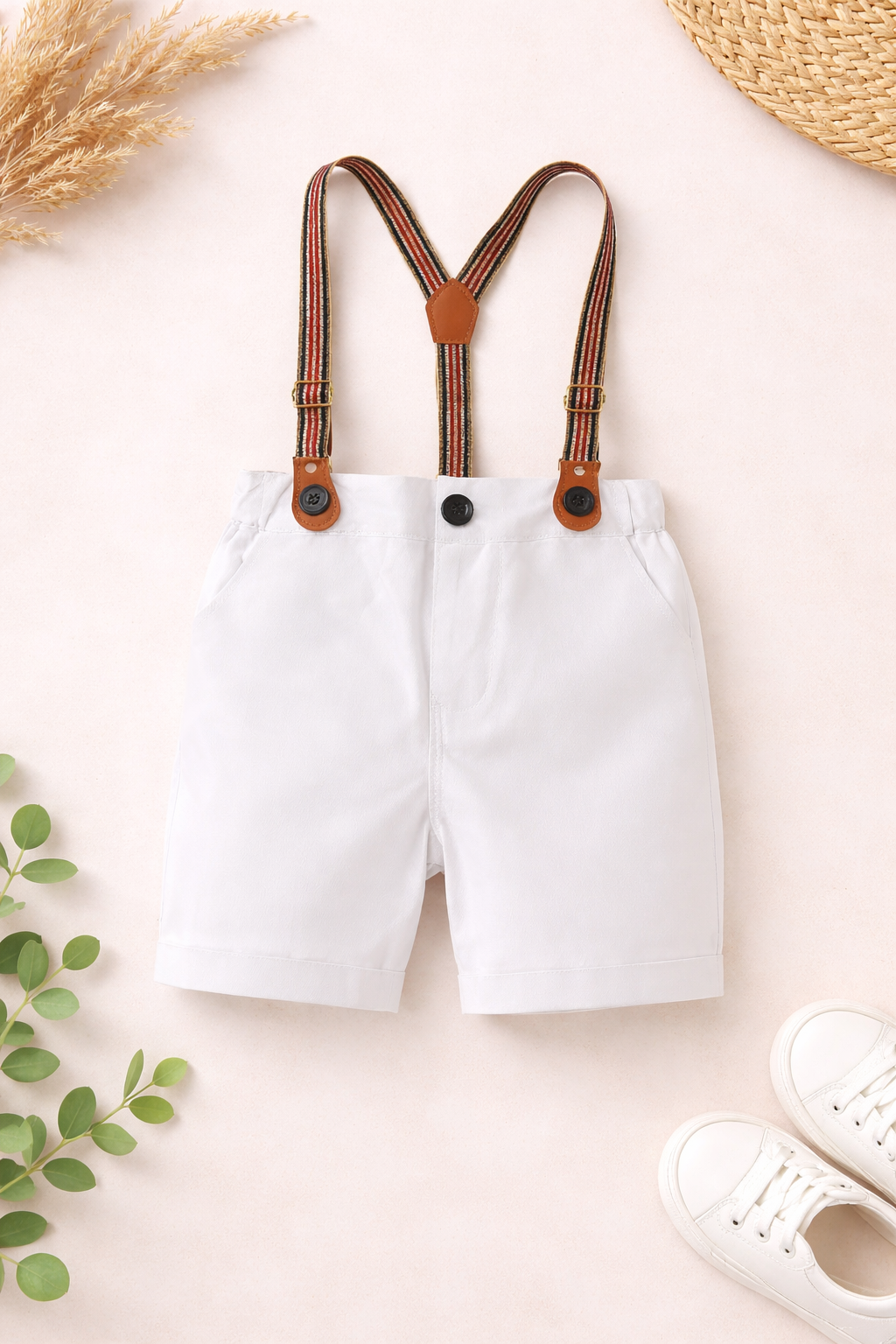 Timeless Suspender Shorts☁️✨