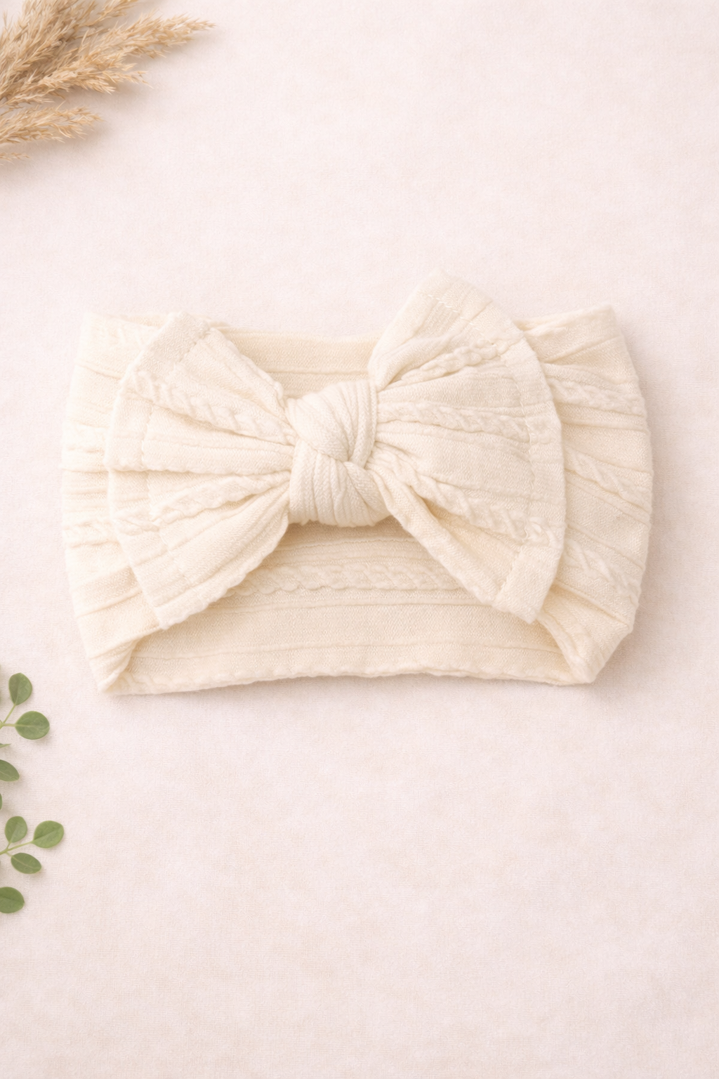 The Crème Cutesie Baby Hair Bow 🎀