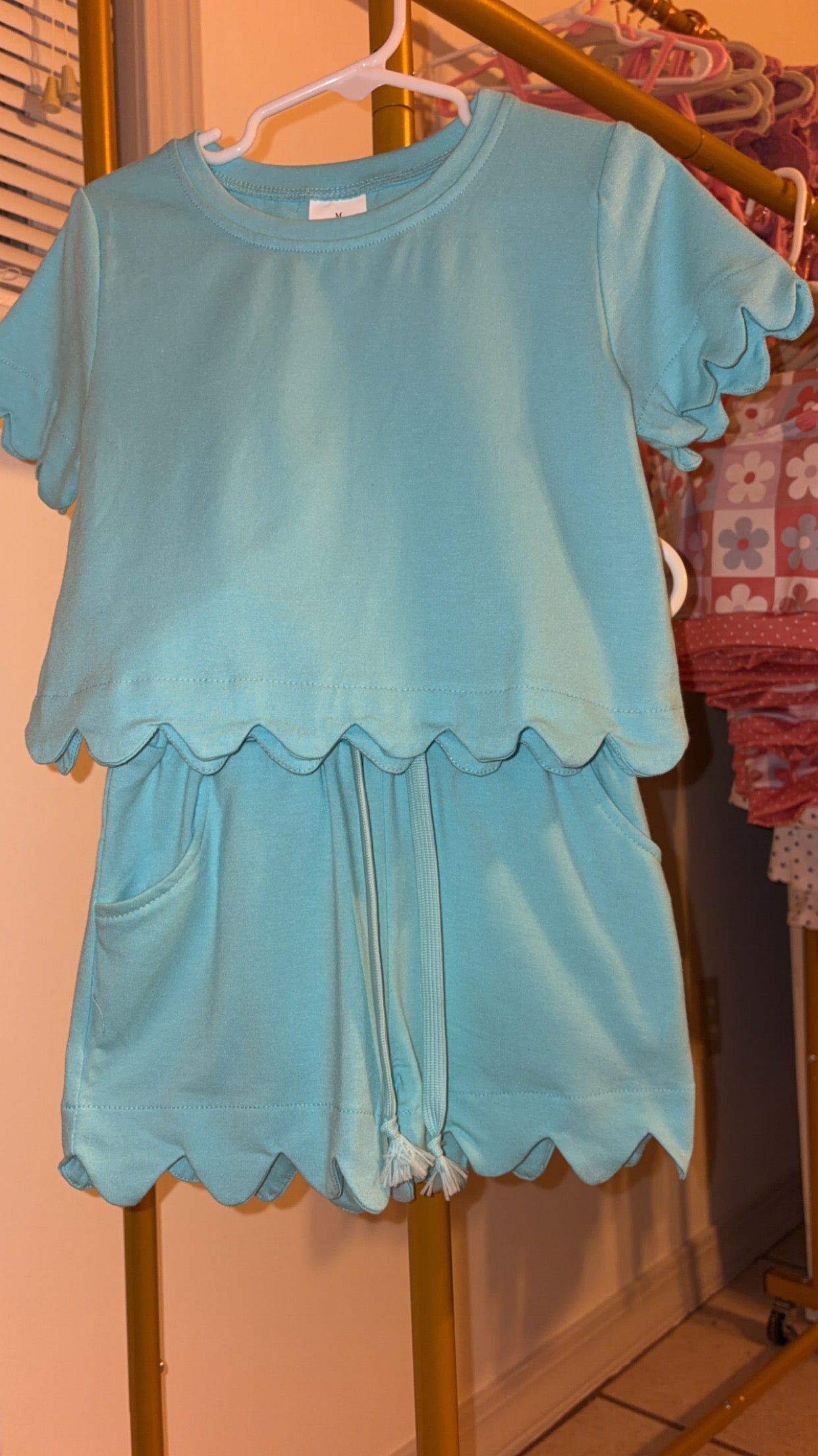 Chasing the Clouds Scallop Set ☁️🩵