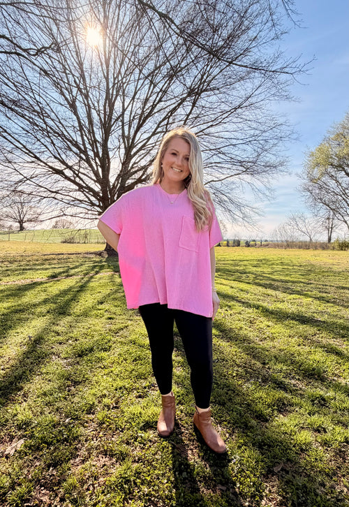 Bubblegum Pocket Top 🍬
