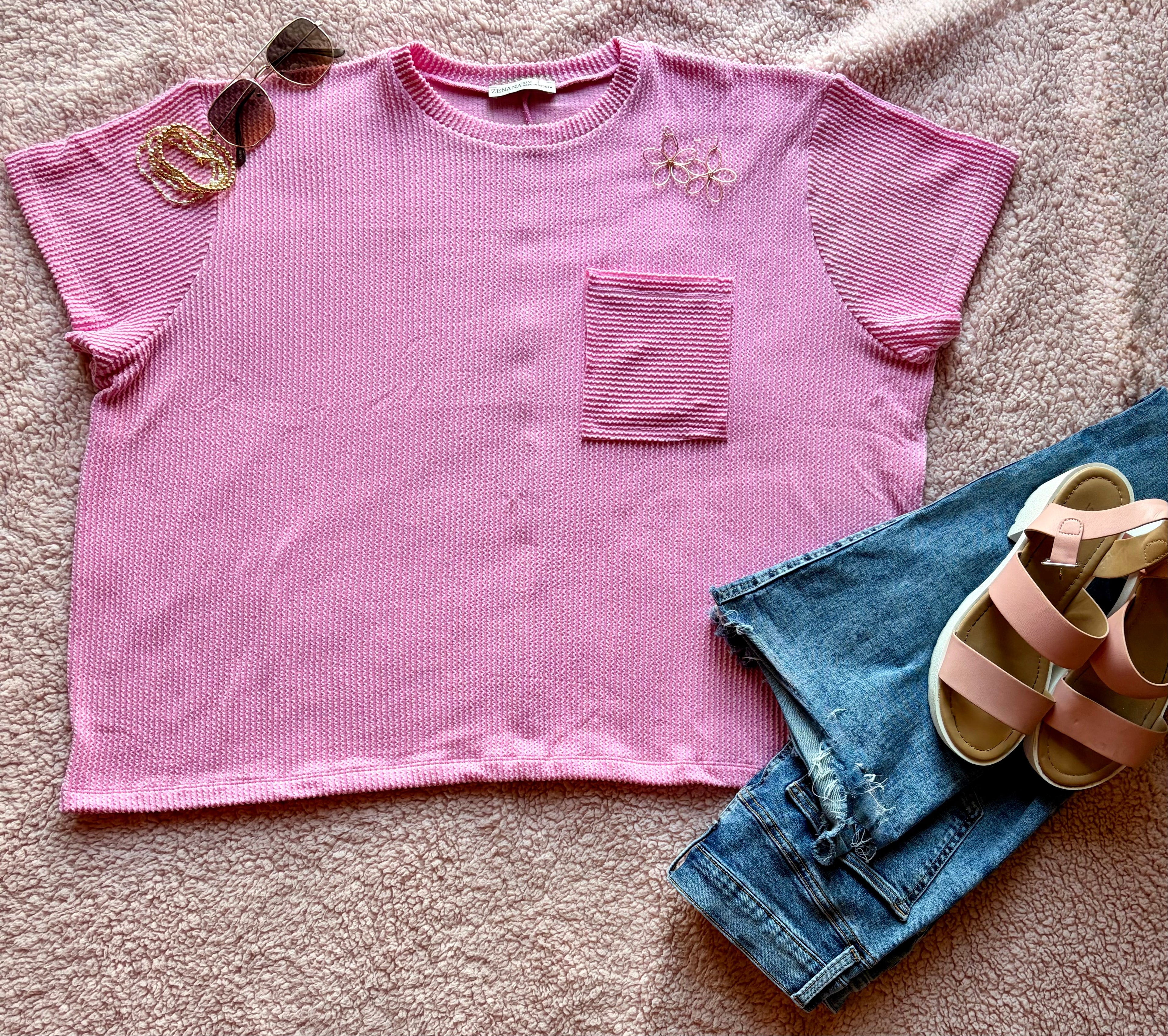 Bubblegum Pocket Top 🍬
