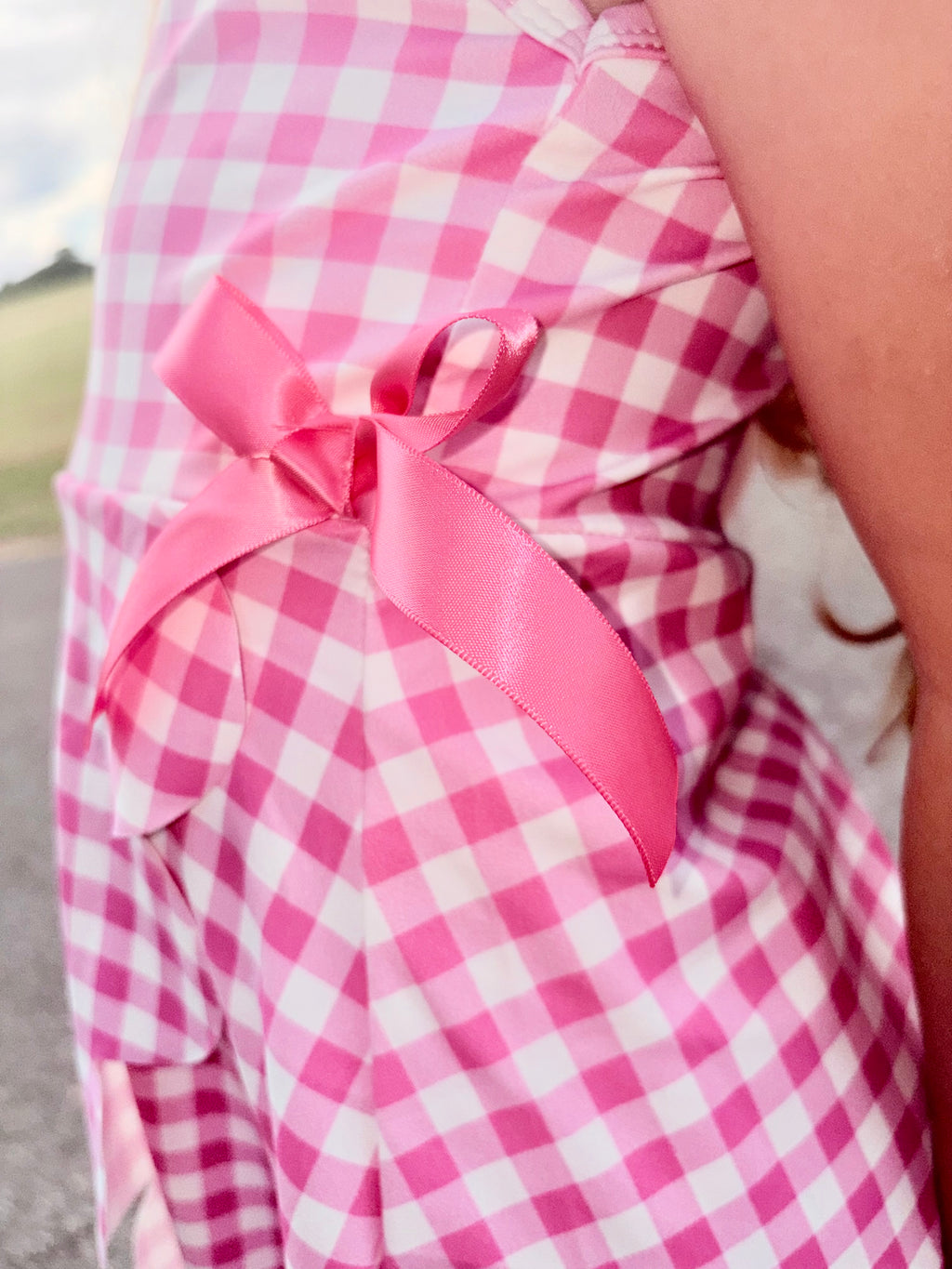 Pink Gingham Cloud Dress ☁️💗